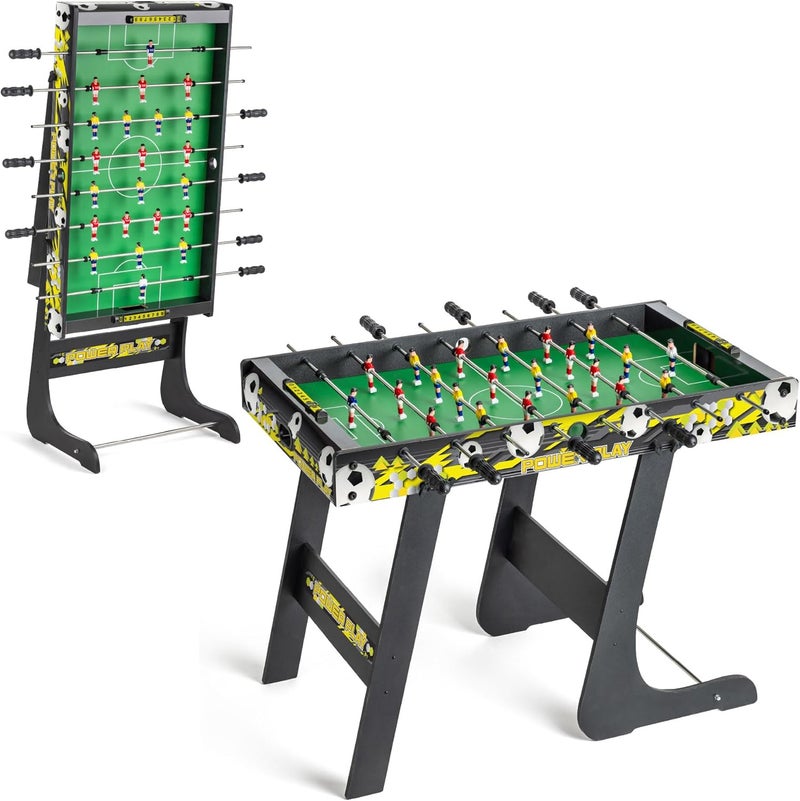 Power Play Powerplay 3ft Football Table, Mini Table Football Game for Kids & Adults, Compact & Portable, Easy Storage, Gift for Boys and Girls - Image 1